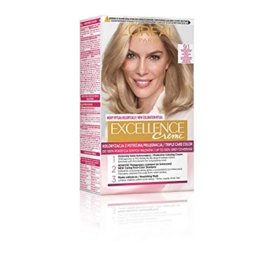 Abbildung von L&#039;Oréal Paris Excellence 9.1 Haarfarbe Sehr Helle Blond Popelate