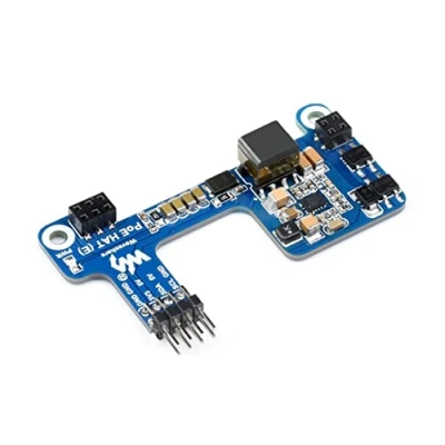Abbildung von Power Over Ethernet HAT (E) for Raspberry Pi 3B+/4B, Compatible Official Case, IEEE 802.3af Compliant, SMPS Technology