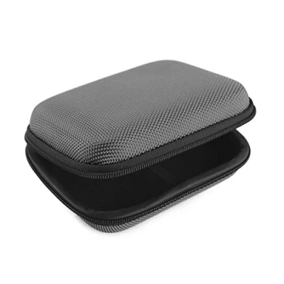 Abbildung von Geekria UltraShell Headphones Case for In Ear Earphones, Replacement Hard Shell Travel Carrying Bag with Cable Storage, Compatible Sony WI Xb400, C200(Gery, 2 Packs)