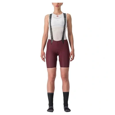 Abbildung von CASTELLI 4522046 625 FREE AERO RC W BIBSHORT Shorts Women&#039;s Deep Bordeaux L