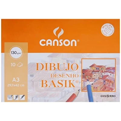 Abbildung von Canson 403159 Zeichenpapier, 10 Bögen