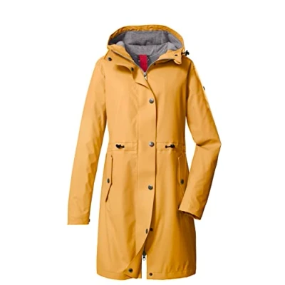 Abbildung von G.I.G.A. DX Damen Regenparka/Regenjacke mit Innenfutter und Kapuze GS 101 WMN PRK, gebranntes gelb, 50, 38999 000
