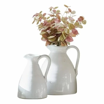 Abbildung von Mirabeau Tischvase Vase 2er Set Yarick weiß