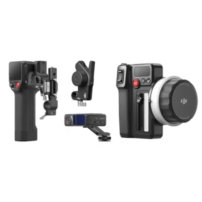 Abbildung von DJI Focus Pro All In One Combo, AMF Objektivsteuerungssystem, 20 m Motivfokussierung, 76.800 LiDAR Messpunkte, KI Erkennung, FIZ Objektivsteuerung, zusätzlich mit Handeinheit