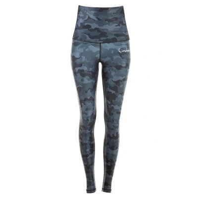 Abbildung von Winshape HWL102 Camo HIGH Waist Tights, Damen, Größe: XS, grey