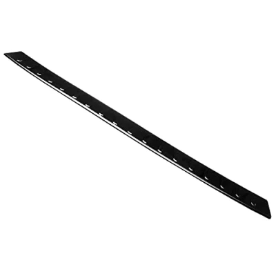 Abbildung von Aroba AR257 BL Edelstahl Schwarz Black Chrome Ladekantenschutz kompatibel mit Volvo XC60 BJ. 6.2013 6.2017 passgenau Abkantung Farbe Anthrazit