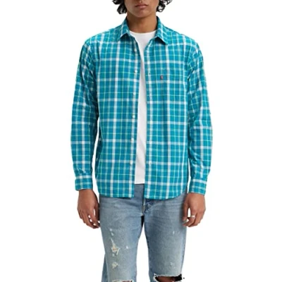 Abbildung von Levi&#039;s Sunset Pocket Standard Bayan Hemd, Herren, Größe: XS, Sharif tofu