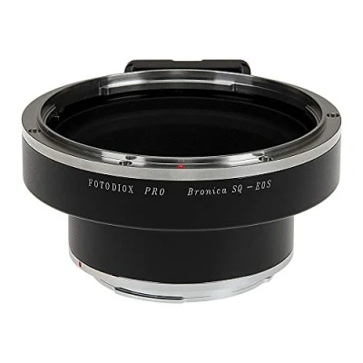Abbildung von Fotodiox Pro Lens Mount Adapter Compatible with Bronica SQ Lenses on Canon EOS EF/EF S Cameras