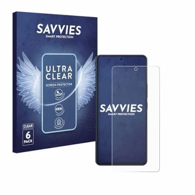 Abbildung von Savvies 6 Stück Schutzfolie für ASUS ZenFone 11 Ultra Displayschutz Folie Transparent