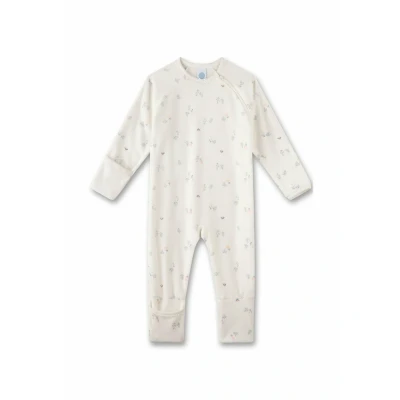 Abbildung von Sanetta Blumen Pyjama für Kinder, Größe: 74, White