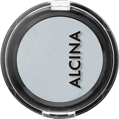 Abbildung von ALCINA Eyeshadow ice blue Vielfältig einsetzbar schimmernde, Sparkling Partikel retuschieren optisch Augenfältchen samtig weiche Textur Ocean Eyes Hellblauer Lidschatten