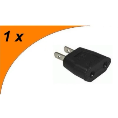 Abbildung von US Reiseadapter Stecker Adapter für USA China Kanada Steckdose EU zu HK