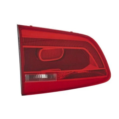 Abbildung von HELLA 2TZ 010 469 091 Rückleuchte links innerer Teil H21W, P21W, W16W 12 weiß/rot mit Glühlampen Lampenträger VOLKSWAGEN: Touran I