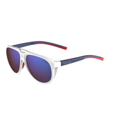 Abbildung von Bolle Unisex Euphoria Sonnenbrille, Weiß, Medium
