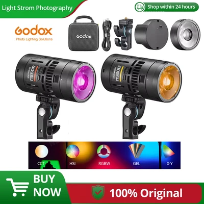 Abbildung von GODOX MS60R/Bi KNOWLED Full/Bi Color LED Light (MS60BI)