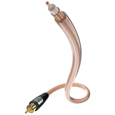 Abbildung von Inakustik Star II AUDIO Mono Subwoofer Kabel 12M (12 m transparent)