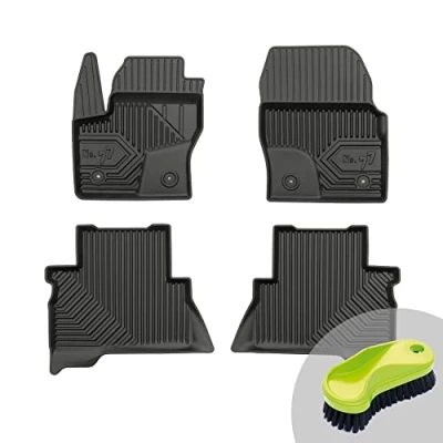 Abbildung von FROGUM No.77 Gummimatten Ganzjahresset von Auto Fußmatten Autofussmatten für Ford Kuga II 2013 2019 Langlebiges TPE Material