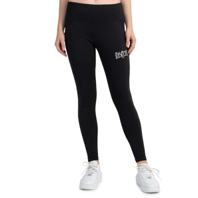 Abbildung von Benlee Maribel Leggings Hosen, Damen, Größe: Large, Black/silver