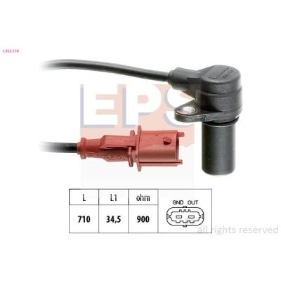 Abbildung von EPS 1.953.170 Impulsgeber Made in Italy OE Equivalent ALFA ROMEO: 147, Spider, 156 Sportwagon, FIAT: Stilo Schrägheck, Marea Weekend, Coupe
