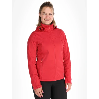Abbildung von Icepeak Boise Softshelljacke, Damen, Größe: 42, Cranberry