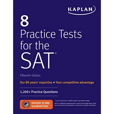 Abbildung von 8 Practice Tests for the SAT: 1,200+ SAT Questions (Kaplan Test Prep)