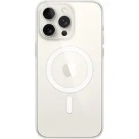 Abbildung von Apple MagSafe Kunststoff Back Cover Durchsichtig iPhone 15 Pro Max