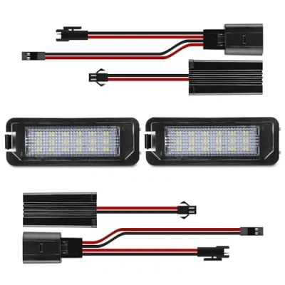 Abbildung von TOP Led Kennzeichenbeleuchtung mit E Prüfzeichen SL 602