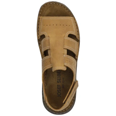 Abbildung von Josef Seibel Maverick Riemensandalette, Herren, Größe: 47, Castagne Schuhe