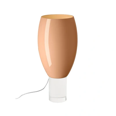 Abbildung von Foscarini Tischleuchte Buds 1, cipria, Glas, Kunststoff