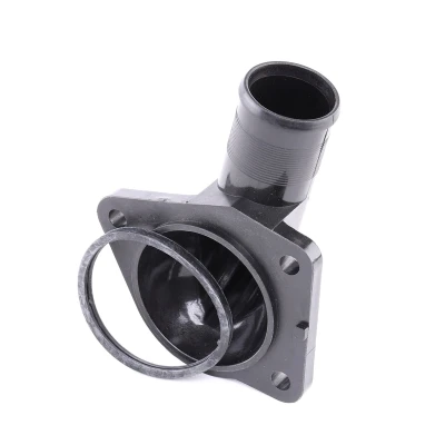 Abbildung von TOPRAN 722 784 Flansch Kunststoff Zylinderkopf, stirnseitig, getriebeseitig ohne Thermostat PEUGEOT: 206 Schrägheck, 307 607 Limousine