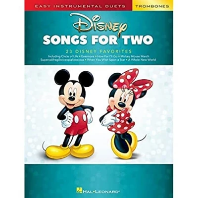 Abbildung von Disney Songs for Two Trombones: Easy Instrumental Duets