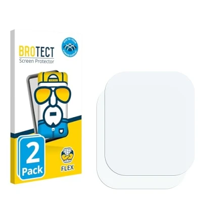 Abbildung von BROTECT 2 Stück Full Cover Schutzfolie für ICE Watch Smart junior 2.0 Screen Displayschutz Folie [3D Curved, Kristall Klar]