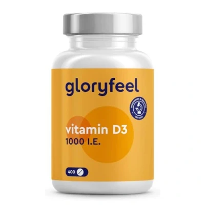 Abbildung von gloryfeel® Vitamin D3 1.000 I.E. 400 St