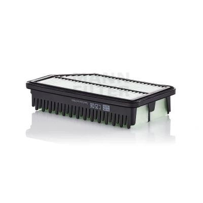 Abbildung von MANN FILTER C 25 016 Luftfilter 54 146 257 Filtereinsatz KIA: RIO III Kasten / Schrägheck, 3, 3 Stufenheck, HYUNDAI: Veloster