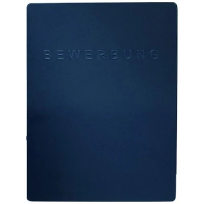 Abbildung von Pagna 22022 02 Bewerbungsmappe Square 225x310x7mm blau