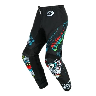 Abbildung von O&#039;NEAL Motocross Hose Enduro MX Maximale Bewegungsfreiheit, Leichtes, Atmungsaktives und langlebiges Design Pants Element Rancid V.24 Erwachsene Schwarz Weiß Größe 40