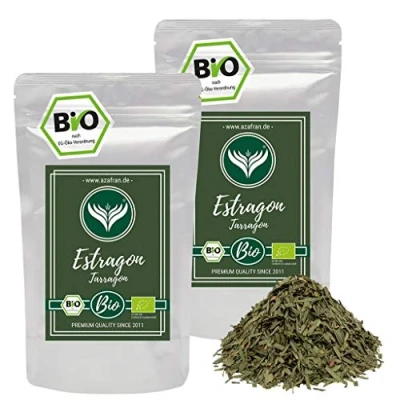 Abbildung von Azafran BIO Estragon getrocknet und gerebelt 500g