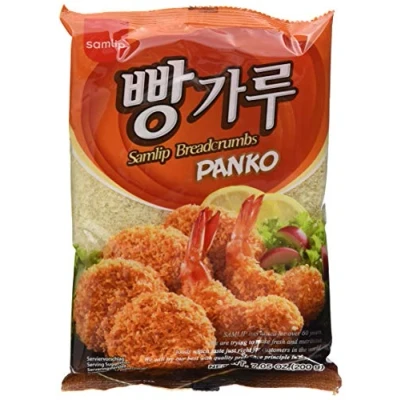 Abbildung von Samlip Panko Paniermehl (aus Südkorea) 6er Vorteilspack, Pack (6 x 200 g)