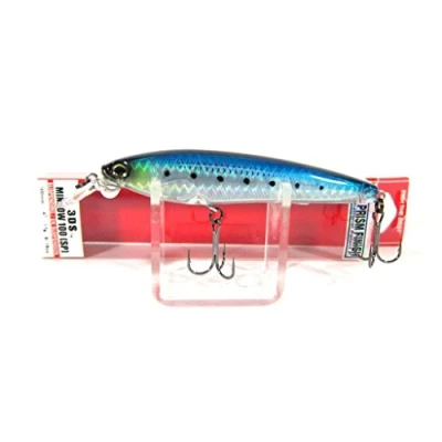 Abbildung von Yo Zuri F1157 HIW 3DS Minnow Suspending Lure, 4 Inch, Holographic Sardine