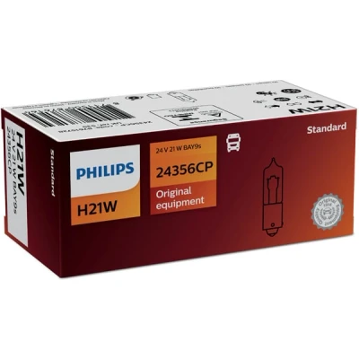 Abbildung von Glühlampe, Blinkleuchte PHILIPS 24356CP
