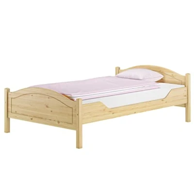 Abbildung von Erst Holz Breites Einzelbett 120x200 Kiefer Massivholz Landhausstil V 60.30 12, Ausstattung:ohne Zubehör