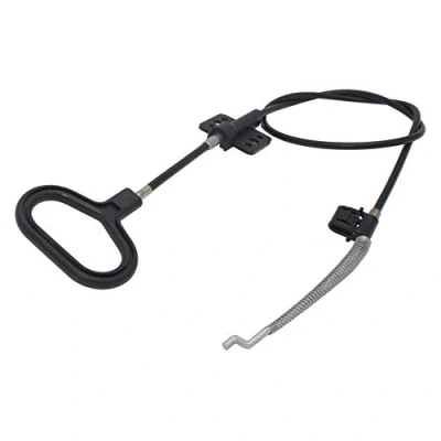 Abbildung von Leen4You kabel für Lehnsessel mit D Ring Griff Liegestuhl, Sofa, Hebel, kabel, Schwarz