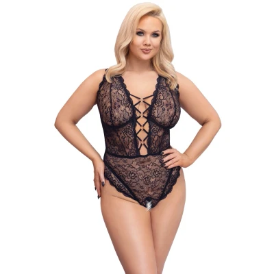 Abbildung von Body ouvert aus weicher elastischer Spitze