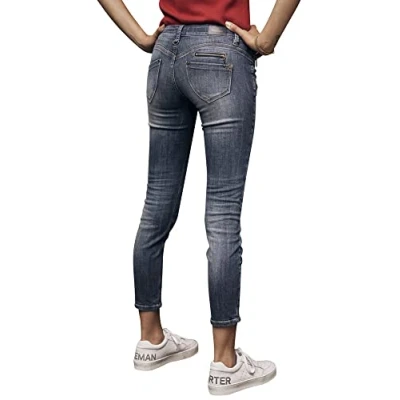 Abbildung von Freeman T. Porter 7/8 Jeans Alexa Cropped Super Stretch Denim Pacific Anteil, Cropped, Skinny