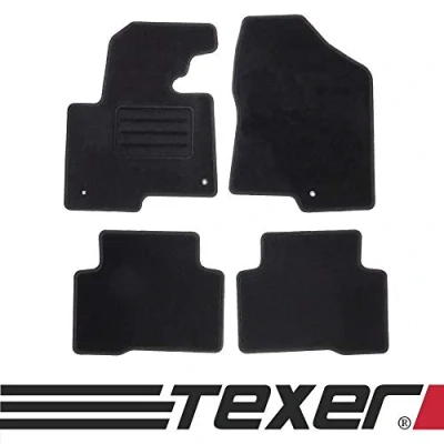 Abbildung von TEXER Textil Fußmatten Passend für Hyundai Santa Fe III Bj. 2012 2018 Basic