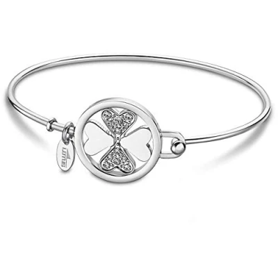 Abbildung von LOTUS STYLE Damen Armband Millennial Trendy LS2014 2/1, Edelstahl, rhodiniert, Edelstahl rhodiniert
