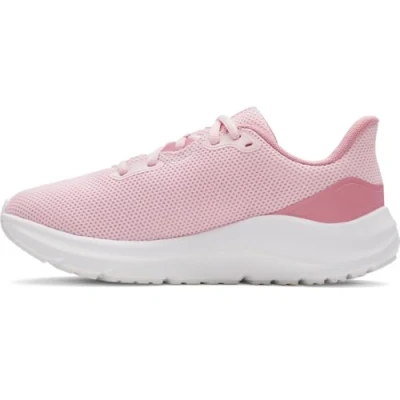 Abbildung von Under Armour Charged Pursuit 4 Laufschuh Straße, Damen, Größe: 42, Prime pink / elixir white Schuhe