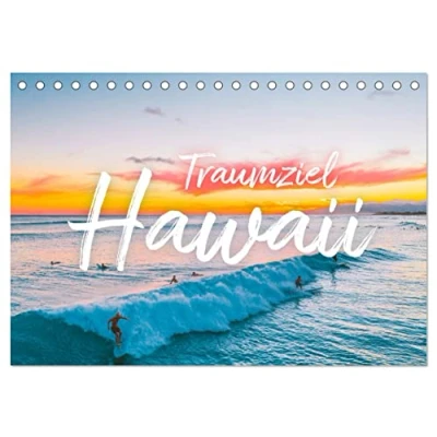 Abbildung von Hawaii Traumziel (Tischkalender 2025 DIN A5 quer), CALVENDO Monatskalender