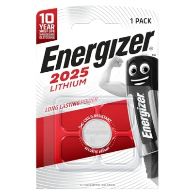 Abbildung von Energizer Lithium Knopfzelle CR 2025 1er Blister 3V 637433