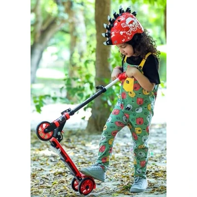 Abbildung von Fahrradhelm für Kinder Street Jam Pirate 3D 52 54 cm Rot